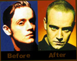 [IMAGE: Martin Rossiter with/without hair.]